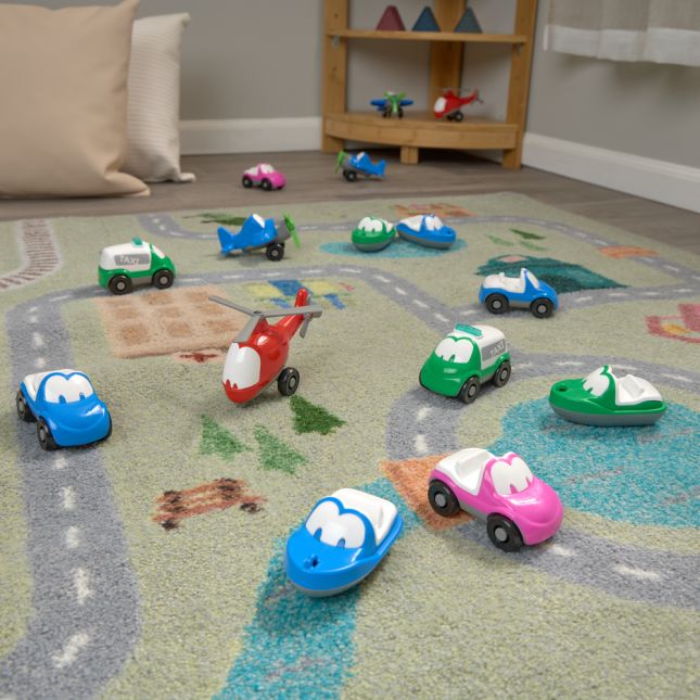 Chubby Land, Sea, and Air Vehicles - Set of 15