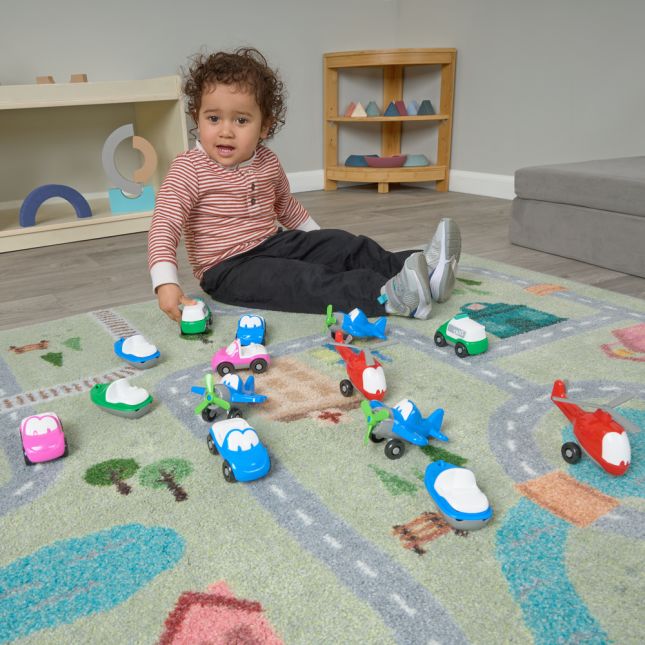 Chubby Land, Sea, and Air Vehicles - Set of 15