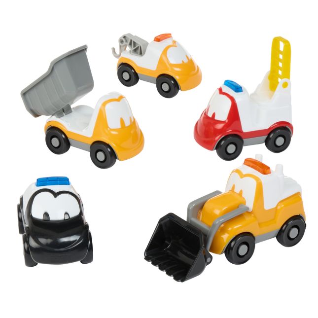 Chubby City Vehicles - Set of 15
