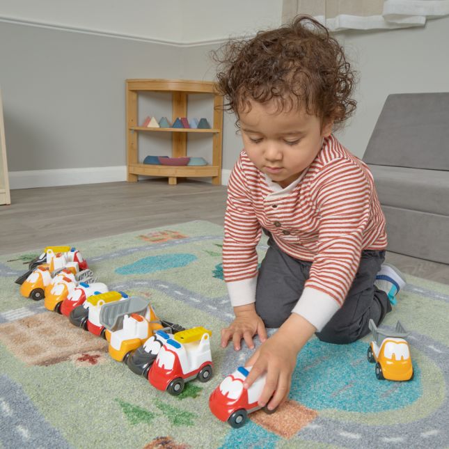 Chubby City Vehicles - Set of 15