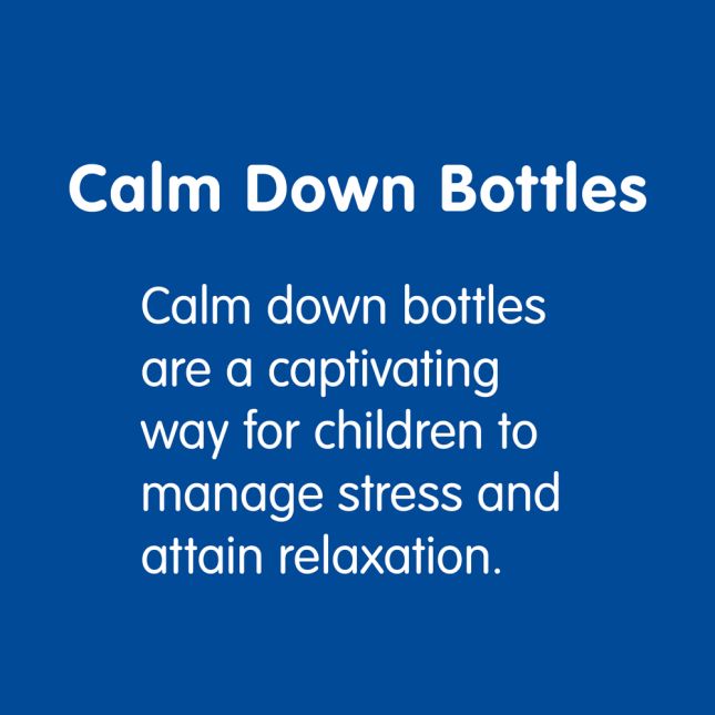 DIY Calm Down Bottle - Unicorn