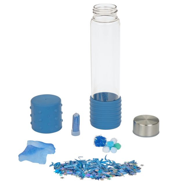 DIY Calm Down Bottle - Blue