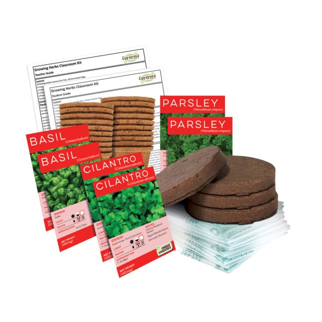 3 Classroom Growing Kits and Greenhouse