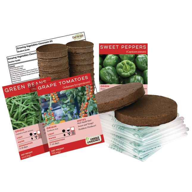 3 Classroom Growing Kits and Greenhouse