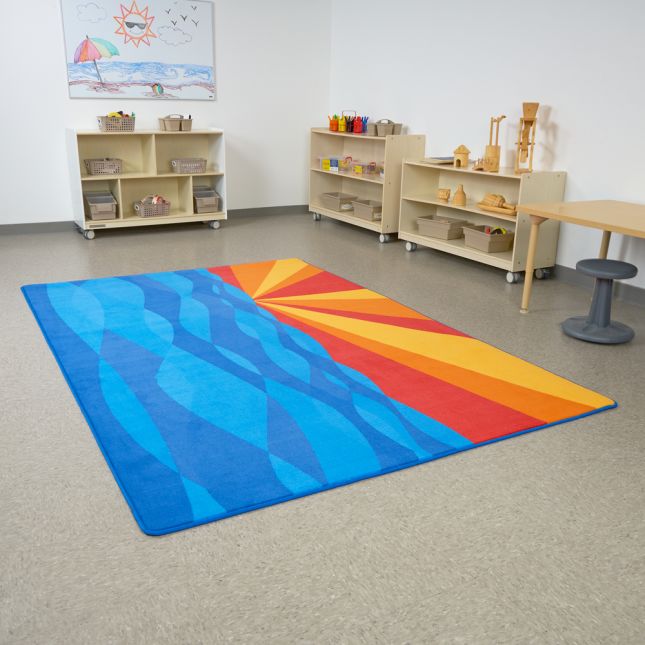 Sun Waves Rug - 4' x 6'