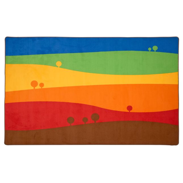 Tranquil Hills Classic Colors Rug - 4' x 6'