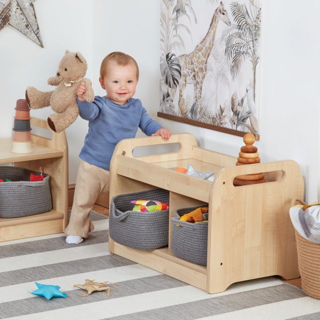 Millhouse™ Compact Low Level Storage Bench