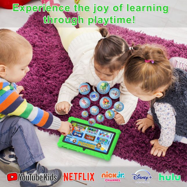Contixo 7" Android Kids Tablet – Green