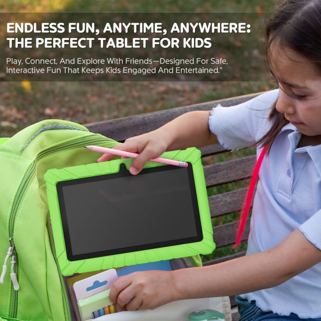 Contixo 7" Android Kids Tablet – Green