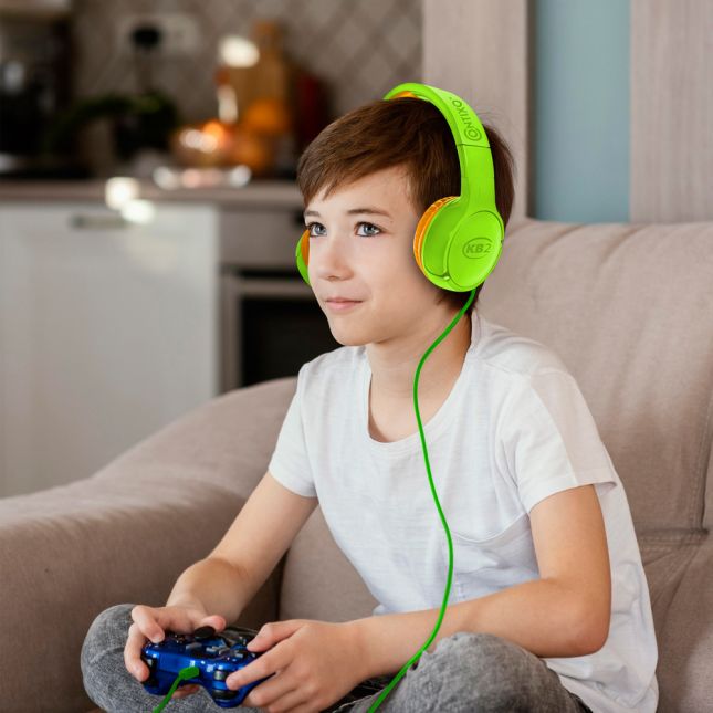 Contixo Single Wired Headphones – Green