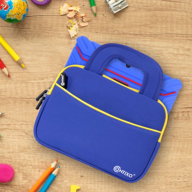 Contixo Carrying Bag for 7" Tablets - Blue