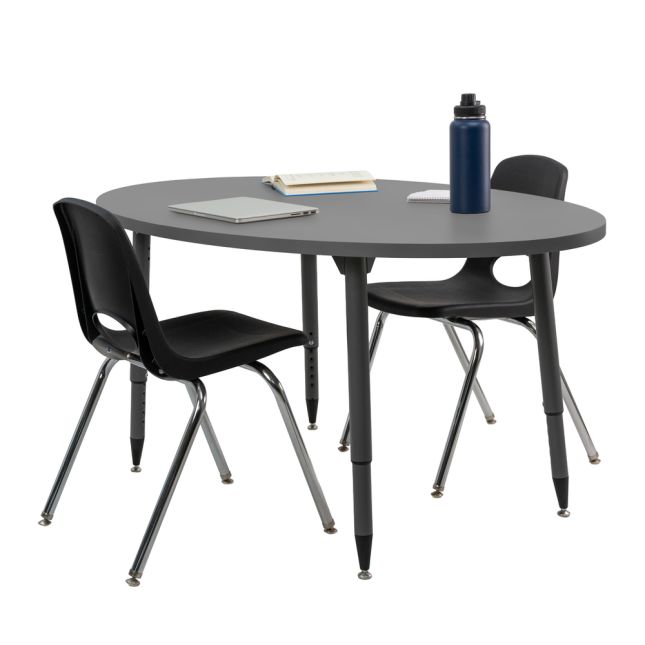 Adapte 30" x 60" Oval Thermofused Activity Table