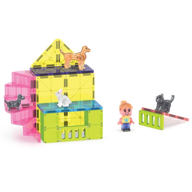 MAGNA-TILES® Pet Playhouse™ 50pcs