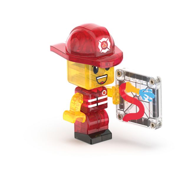 MAGNA-TILES® Fire Station™ - 50pcs