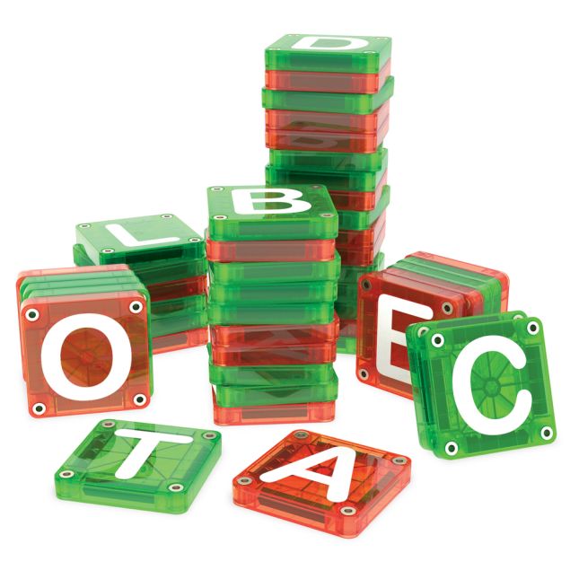 MAGNA-TILES® microMAGS Learn Letters™ - 56pcs