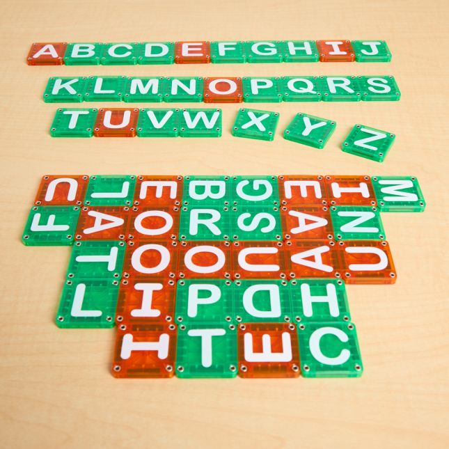 MAGNA-TILES® microMAGS Learn Letters™ - 56pcs