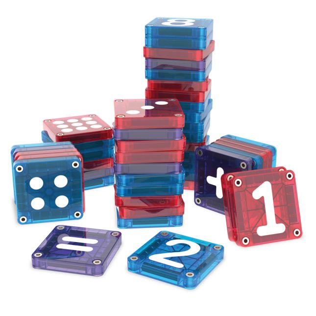 MAGNA-TILES® microMAGS Learn Numbers™ - 56pcs