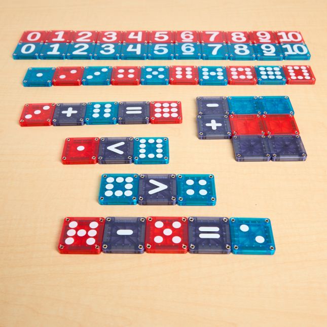 MAGNA-TILES® microMAGS Learn Numbers™ - 56pcs