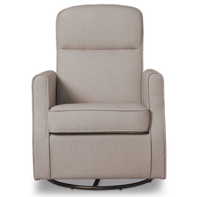 Blair Slim Nursery Glider Swivel Rocker Chair - Taupe