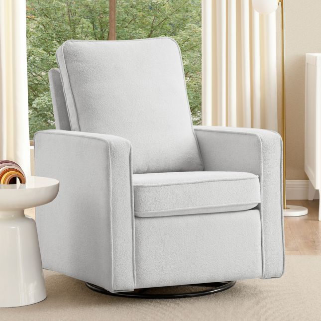 Luna Nursery Swivel Glider - Dovetail Gray