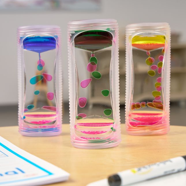 Excellerations® Liquid Timers w/ Silicone Cases - Set of 3