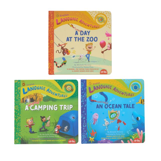 Language Adventures Talking Books Set of 3 - English