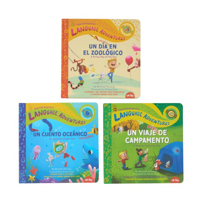 Language Adventures Talking Books Set of 3 - Spanish