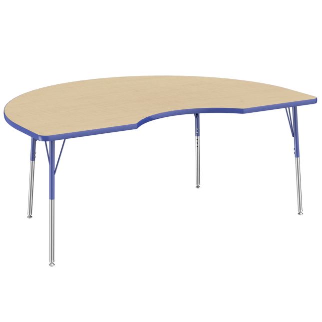 48" x 72" Kidney La Madera Activity Table