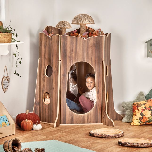 Tree Trunk Hideaway