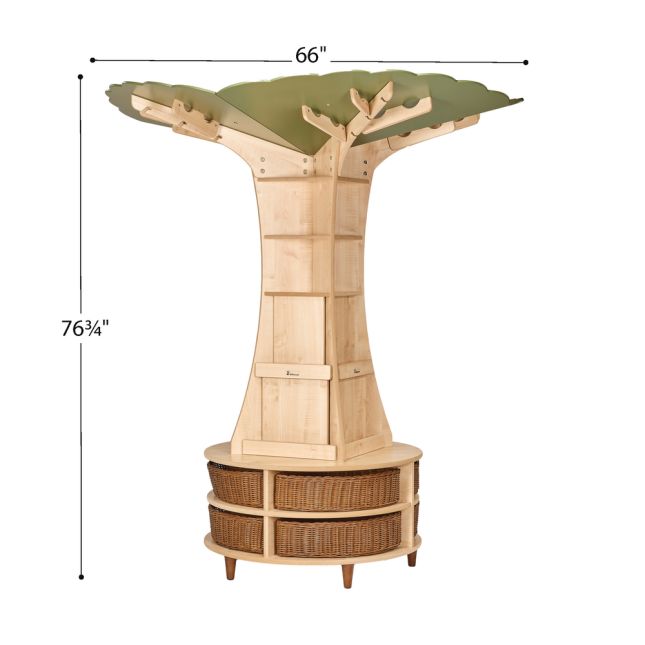 Millhouse™ Storytelling Tree – Early Learning Reading and Storage Center