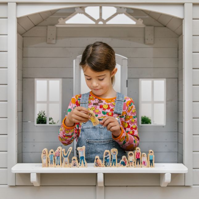 How Am I Feeling Today? Wooden People Blocks - 15pcs