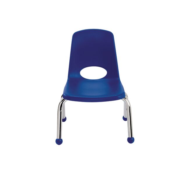 10" Stack Chair with Ball Glides, 6-Piece
