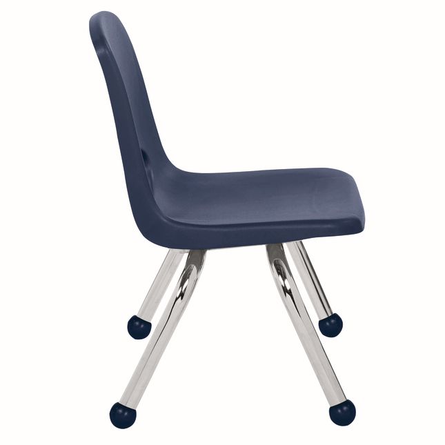 10" Stack Chair with Ball Glides, 6-Piece