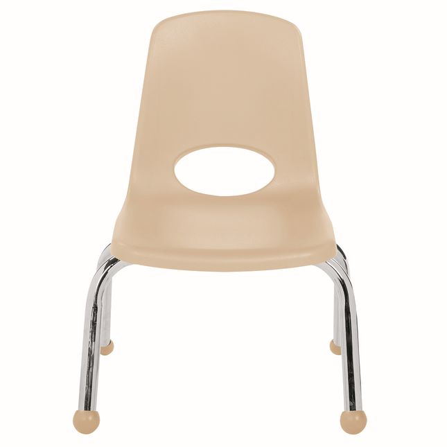 10" Stack Chair with Ball Glides, 6-Piece