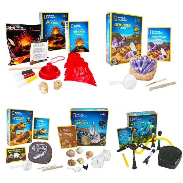 National Geographic Educational Kits - Set of 5