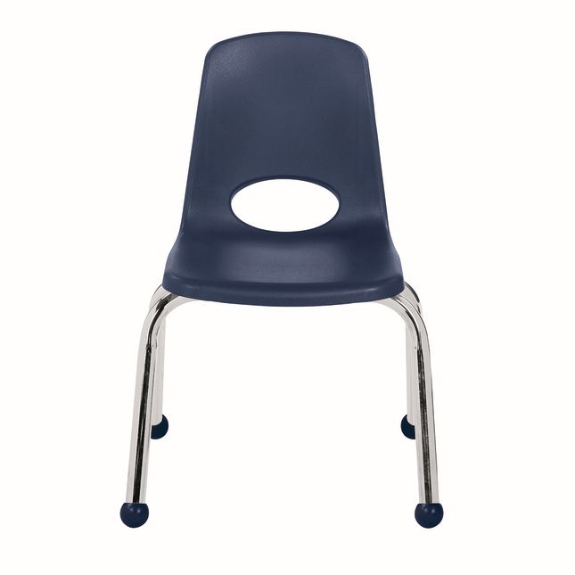 12" Stack Chair with Ball Glides, 6-Pack