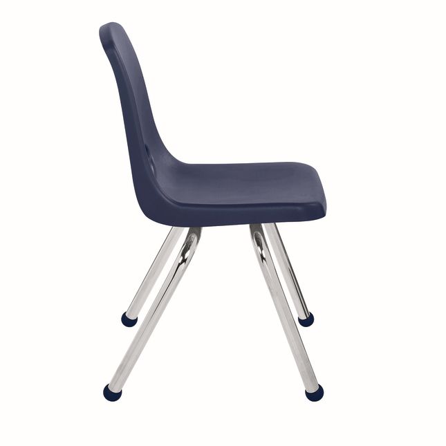 14" Stack Chair with Ball Glides, 6-Pack