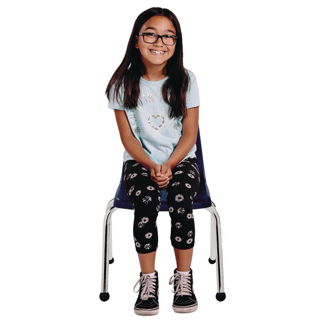 16" Stack Chair with Ball Glides - Set of 6