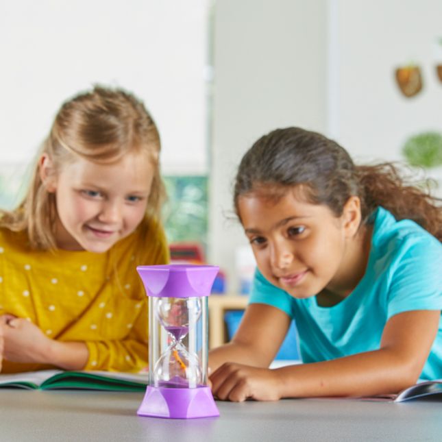 Set of 4 Sand Timers - 1, 2, 5, and 10 minutes