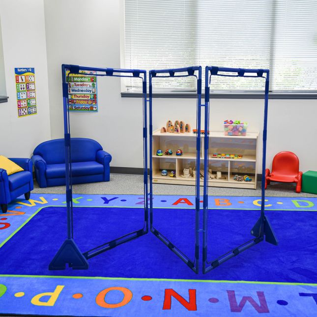 Children's Factory® Rectangle PlayPanel® Room Divider - Set of 3 - Clear