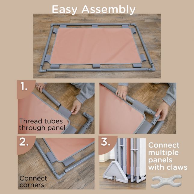 Children's Factory® Rectangle PlayPanel® Room Divider - Set of 3 - Elements