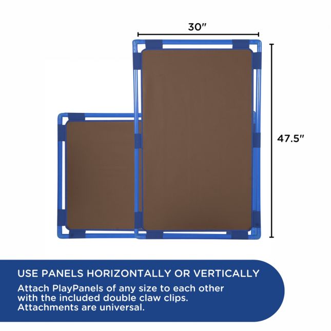 Children's Factory® Rectangle PlayPanel® Room Divider - Set of 3 - Woodland