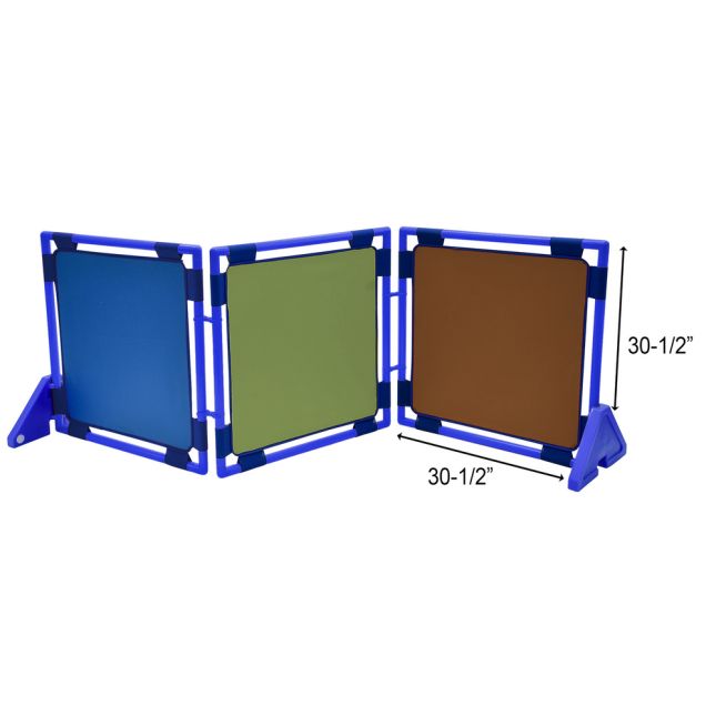 Children's Factory® PlayPanels® 3-Panel Room Divider - Woodland