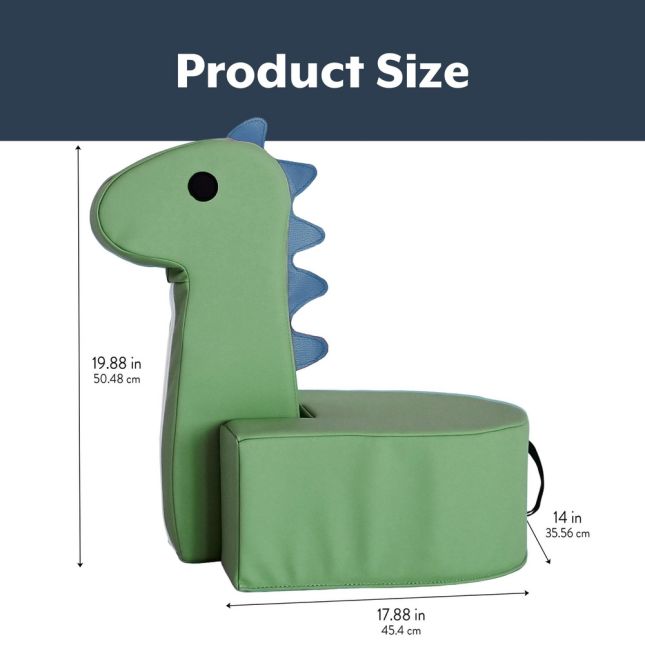 Children's Factory® Spike the Dino Soft Play Seat