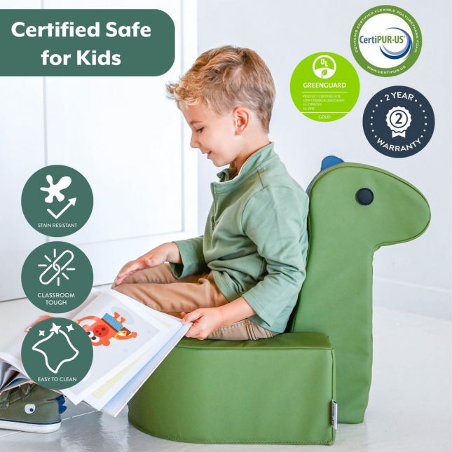 Children's Factory® Spike the Dino Soft Play Seat