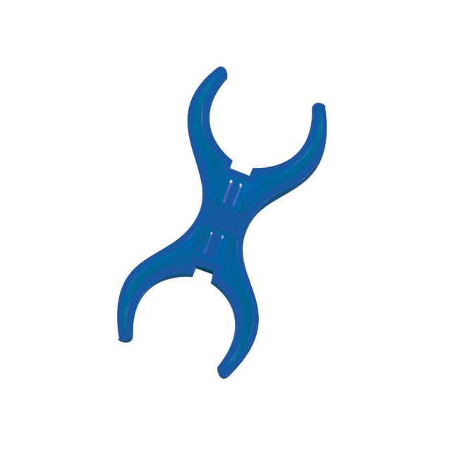 Children's Factory® PlayPanels® Double Claw Connector - Set of 12 - Blue