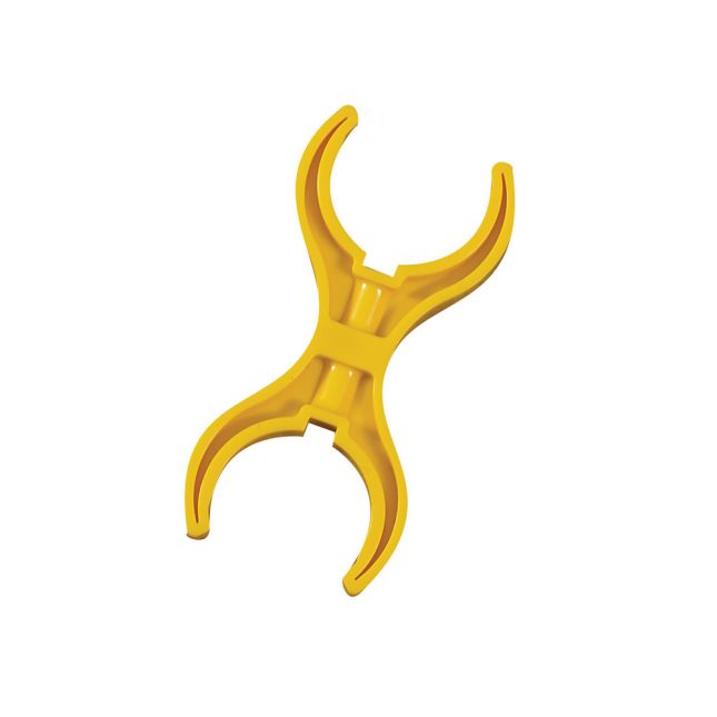 Children's Factory® PlayPanels® Double Claw Connector - Set of 12- Yellow