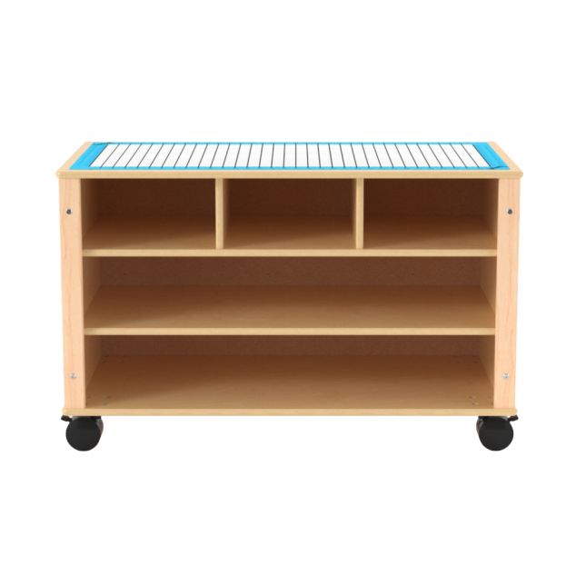 Jonti-Craft® Kids Mobile 24"H STEM Learning Station Shelf with Storage