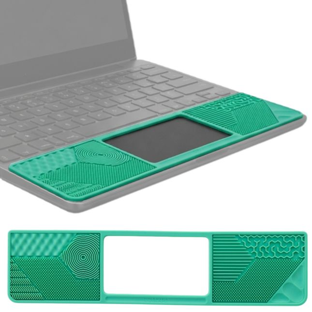 Silicone Sensory Laptop Mat – Green