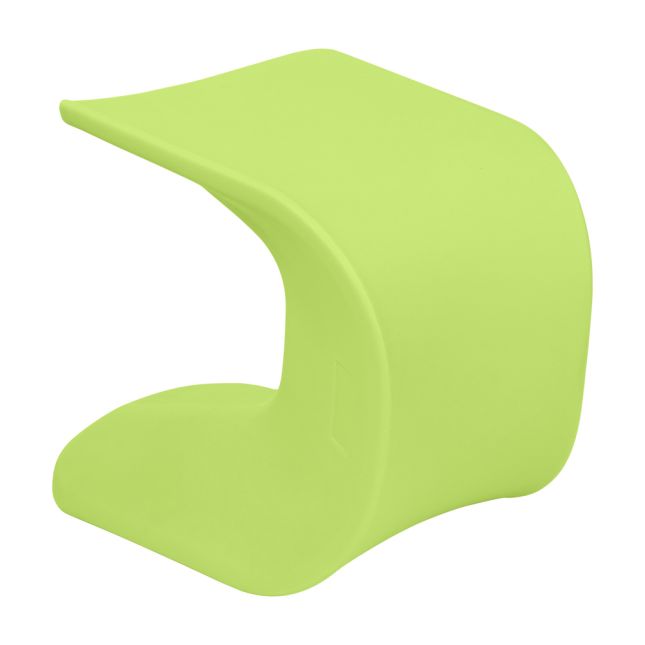 18" Wave Stool - Lime Green